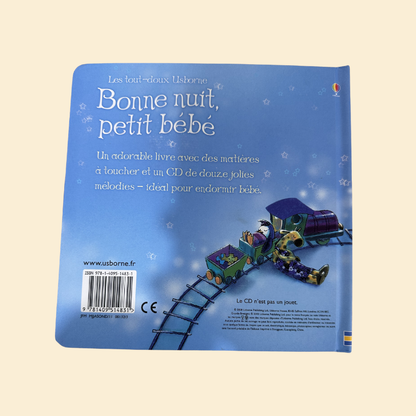 Bonne nuit petit bébé + cd musique douse