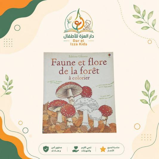Faune et Flore de la forêt à colorier