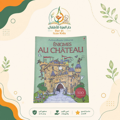 ÉNIGMES  AU CHÂTEAU  avec plus de 100 autocollant