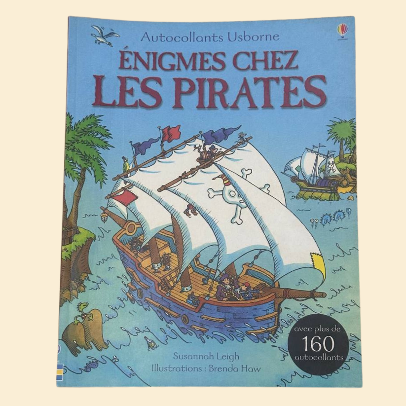 ENIGMES CHEW les pirates avec plus de 160 autocollants