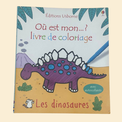 Où est mon...! livre de coloriage