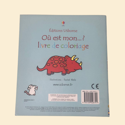 Où est mon...! livre de coloriage