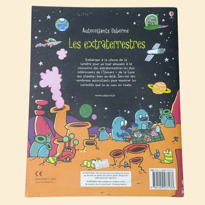 LES EXTRATERRESTRES AVEC PLUS DE400 autocollants