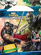 MARVEL THOR RAGNAROK HANDY COLORING WITH STICKERS