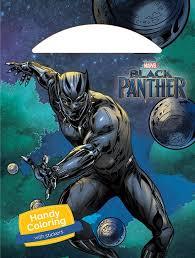 MARVEL BLACK PANTHER HANDY COLORING WITH STICKERS