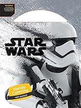 THE FORCE AWAKENS STAR WAR HANDY COLORING WITH STICKERS