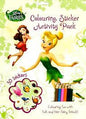 DISNEY FAIRIES COLOURING, STICKER ACTIVITY PACK 30 STICKERS COLOURING FUN WITH TINK AND HER FAIRY FR