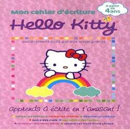 Mon cahier d'ecriture Hello kitty A partir de 4 ans