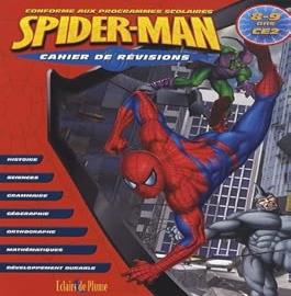 spider-man cahier de révision 8-9 ans ce
