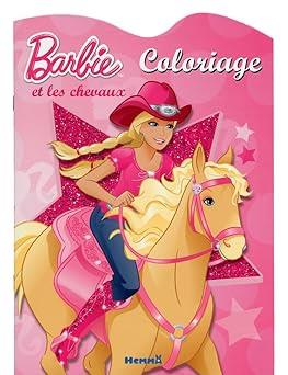 Barbie et les chevaux Coloriage