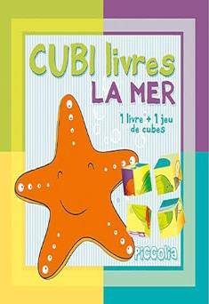 CUBI Livres LA MER 1 Livres + 1 jeu de cubes