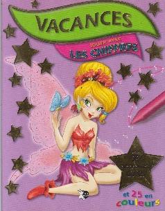 Vacances Jouer Avec Les Chiffres avec 99 autocollants dorés et 25 en couleurs