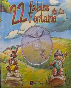 22 Fables de la Fontaine + CD