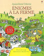 Autocollants Usborne Enigmes à la ferme avec plus de 120 autocollants