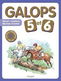 GALOPS 5 ET 6 MANUEL + QUESTIONS / REPONSES D'EXAMEN